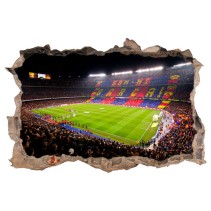 Vinilos y pegatinas 3d camp nou barcelona estadio de fútbol